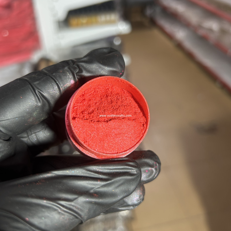 Red Mica Powder 25g pearlescent mica powder