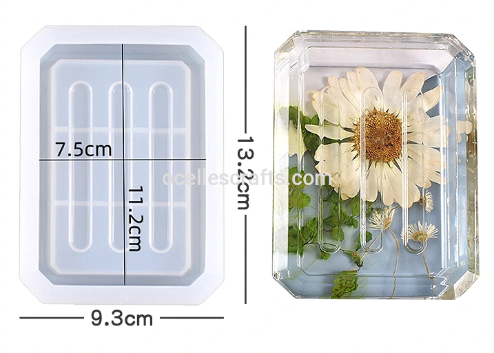 Rectangular Soap Dish Mold