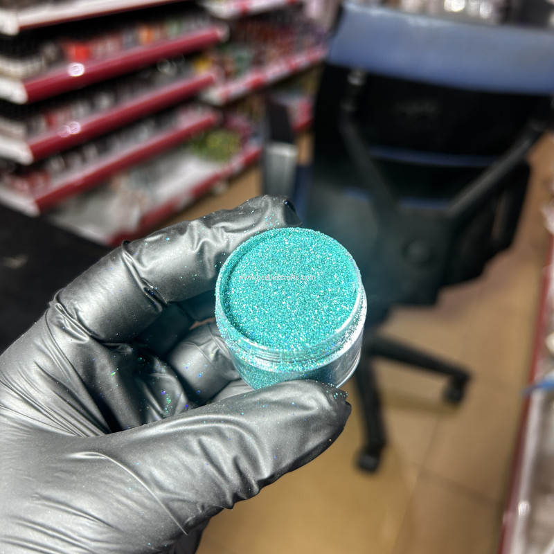 Turquoise Blue Holographic Fine Glitter