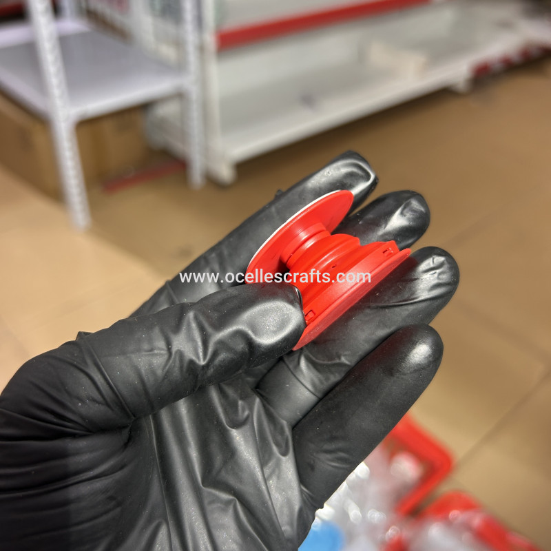 Red Adhesive PopSocket or Phone Grip