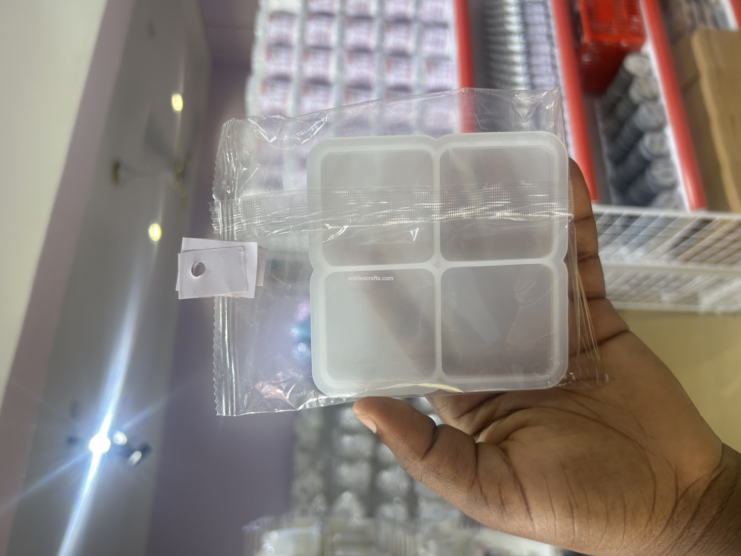 4 in 1 Square Keychain Mold